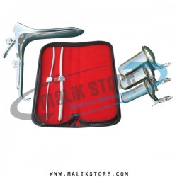 Hegar uterine dilator set 2pcs 3-4, 5-6, grave large, collin 3pcs